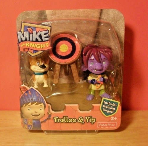 2012 Mike The Knight TROLLEE & YIP Figures Fisher Price NEW