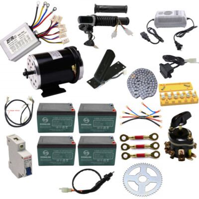#ad 1000W 48V Brush Motor Electric kit Controller Throttle for Scooter E BIKE ATV US $11.14