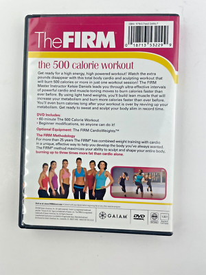 The Firm: 500 Calorie Workout DVD 2006 - With Kelsie Daniels