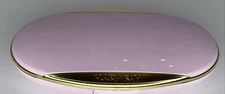 Mary Kay Compact Refillable Cosmetic Case Pink Gold Accent 4904 Vintage Make Up