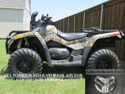 SYA Warrior Riser Snorkel Kit | 2006-2011 Can Am Outlander G1 - Picture 3 of 5