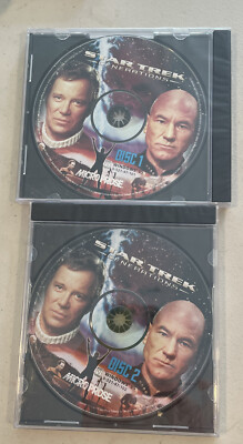 NEW - SEALED Microprose Star Trek Generations - Windows 95 Vintage 2 Disc Game