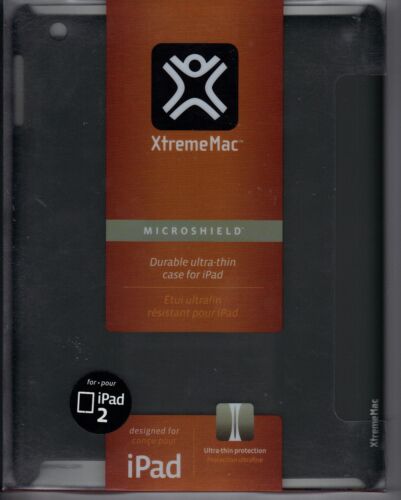 XtremeMac Microshield Ultra-Thin Case for IPad 2 Black **Brand New - Afbeelding 1 van 2