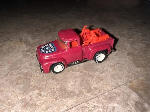 Hot wheels - 1973 - Good Ol' Pick-Um-Up Truck maroon Red Real Riders Vintage T9