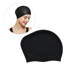 Swim Pool Hat Long Hair Ear Protection Swim Caps for Women Female