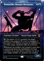 Donatello, Mutant Mechanic (Borderless) 0216 Teenage Mutant Ninja Turtles MTG Mythic