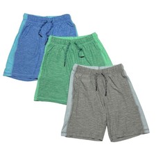 Hanna Andersson Kids Athletic Shorts Bundle 3 Pack Size 6-7 Green Blue Gray EUC