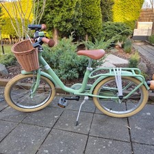 18 Zoll Kinderfahrrad PUKY Mint – Retrolook, Korb & Gepäckträger – top Zustand