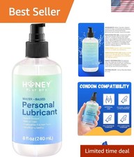 Water Based Lube, 8 Fl Oz, Personal Lubricant for Men, Women