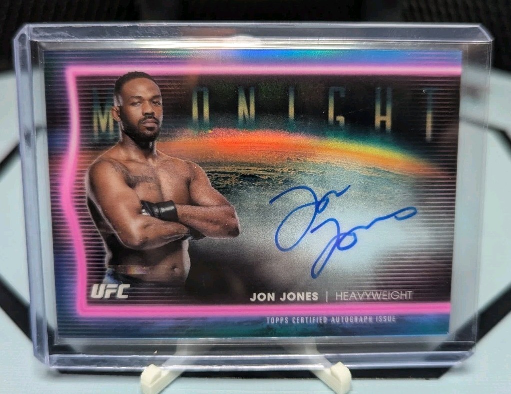 Jon Jones Horizon Signature Auto 2025 Topps Midnight UFC