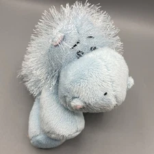 Ganz Webkinz - HM009 - Blue Hippo Plush, Beanbag (No Code)