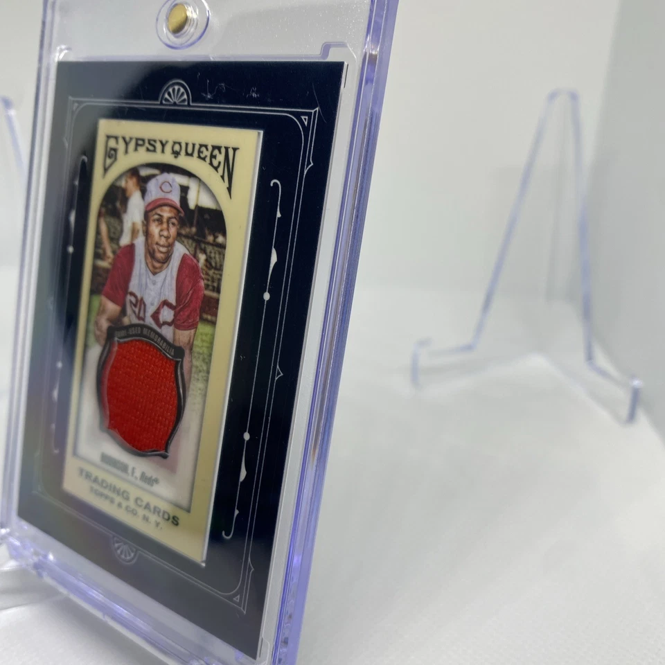 2011 Topps Gypsy Queen Framed Mini Relics Frank Robinson #FMRC-FR HOF - Image 3 of 4