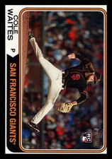 2023 Topps Heritage #258 Cole Waites