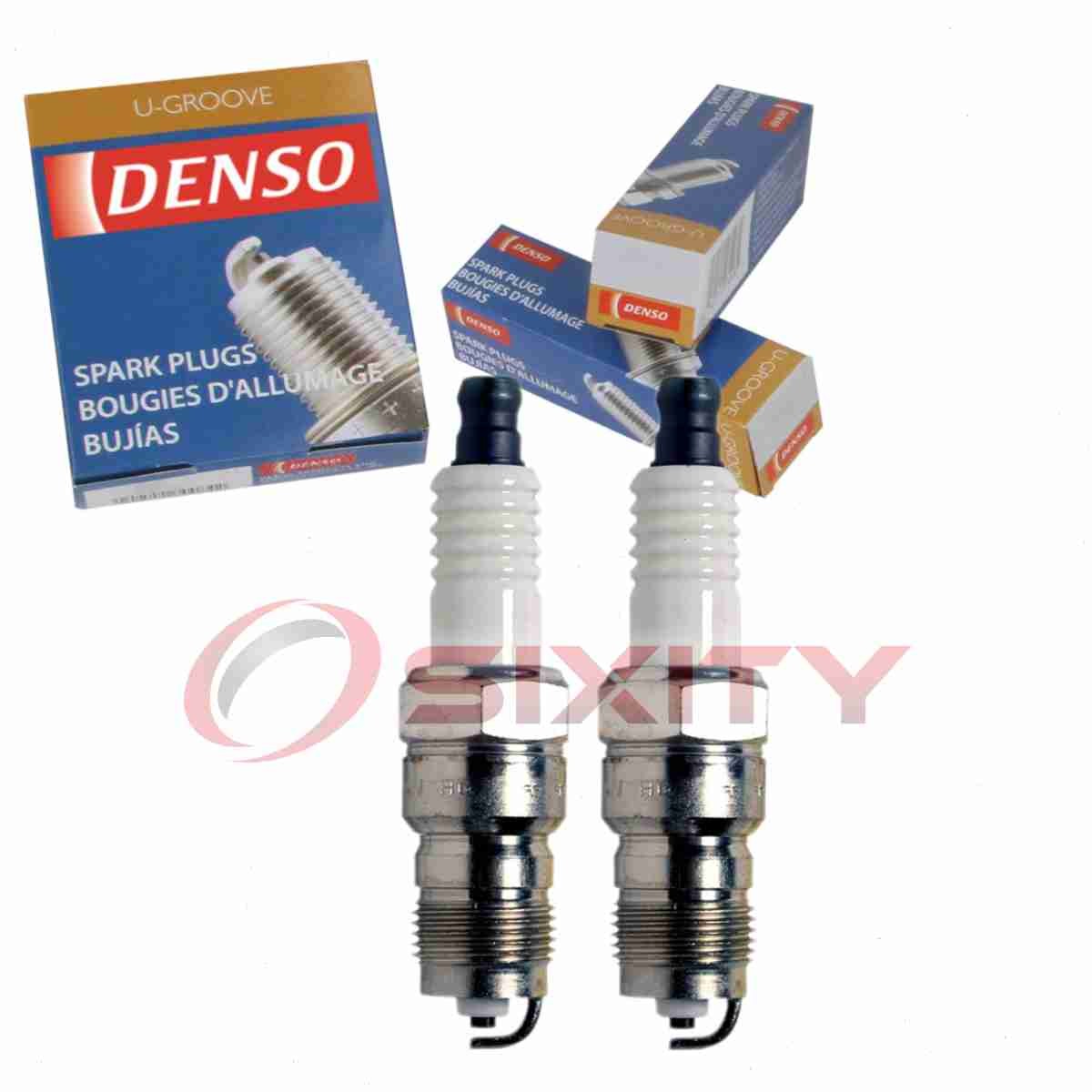 2 pc DENSO 5047 Standard U-Groove Spark Plugs for T16NR-U11 AWSF54C AWSF44C zd