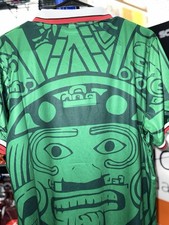ABA Sport Mexico Green Soccer Jersey Copa Mundial FIFA Francia 98