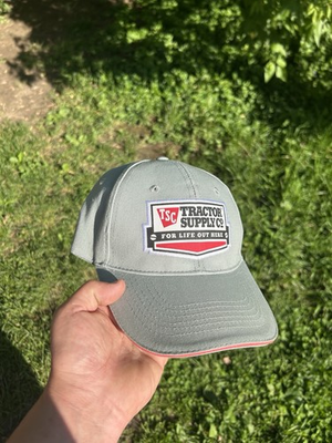 #ad NWT NEW Tractor Supply Co strapback hat cap cotton adjustable DEADSTOCK farm $15.00