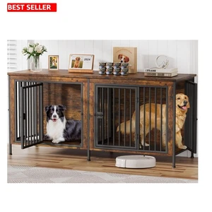 Spacieux mobilier de Kennel pour chien lourd, facile à nettoyer pour l'intérieur Space