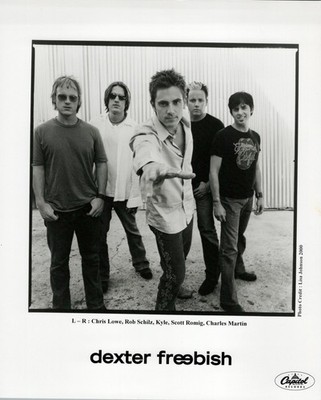 Dexter Freebish Band Capitol Records 2000 Press Photo Chris Lowe Rob Schilz Kyle