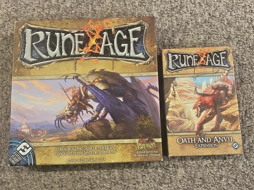 Rune Age + Oath and Anvil Expansion - Complete! Cards Sleeved