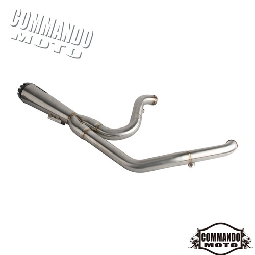 For Harley Touring FLHT/FLHR/FLHX/FLTRX/FLTRU 2017-2025 Muffler Exhaust System - Picture 3 of 7