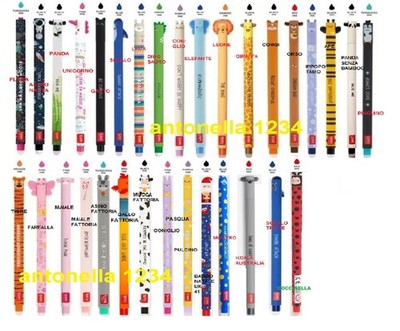 18 Ricariche Cancellabili Per Penne Legami | 9 Colori, Punta 0.7mm, Scrittura Fino A 250m