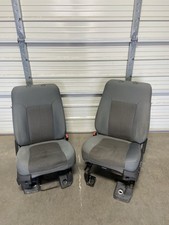 1999-2016 Ford F250 F350 F450 Super Duty Front Seats Gray Cloth 1999-2016 Ford F250 F350 F450 Super Duty Front Seats Gray Cloth