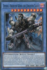 yugioh 1x Demise, Oberster König des Jüngsten Tage OP08-DE005 SUPER RARE DEUTSCH
