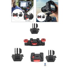 Quick Release Clamp Plate Camera Mount Adapter Clamp for DSLR Digital Camera