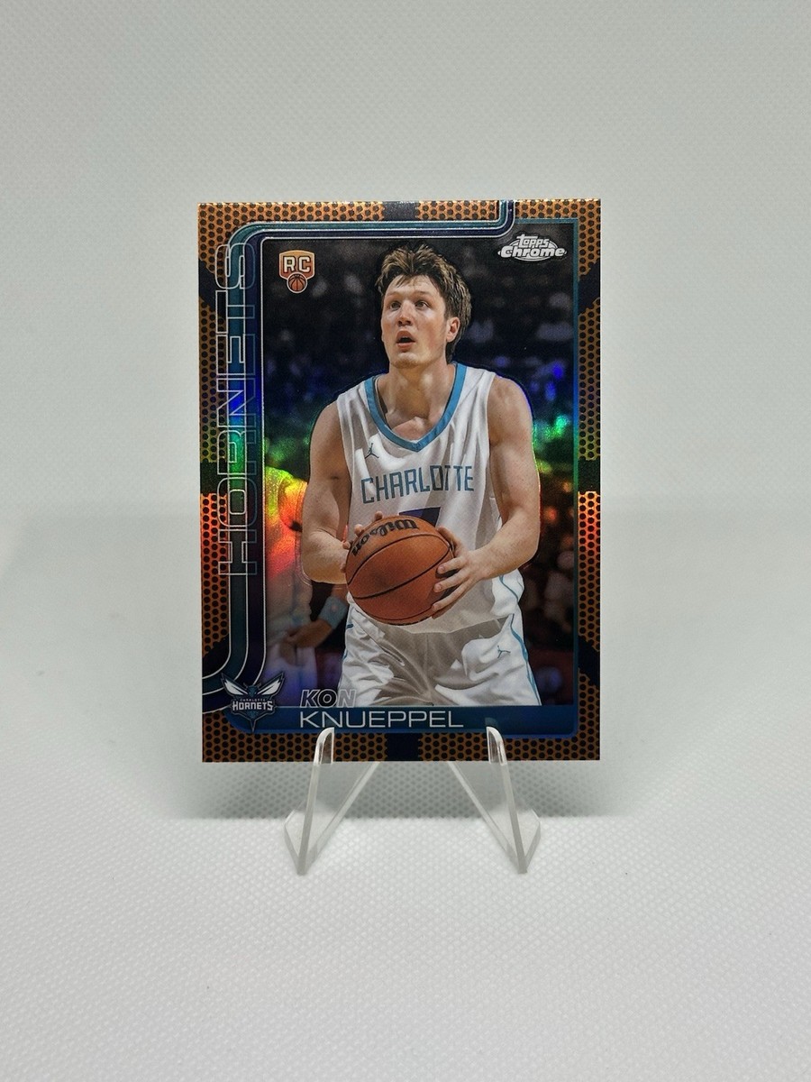 KON KNUEPPEL 2025-26 Topps Chrome Rookie Basketball Refractor SP 
