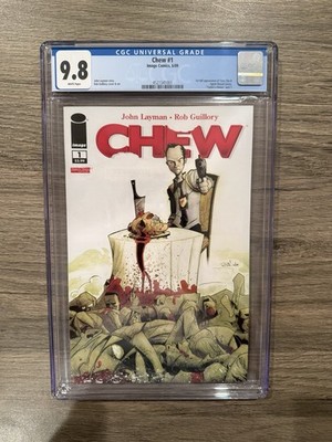 CHEW #1 CGC 9.8! 1st Print! RARE!    