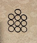 Smaller HO Scale  TYCO Traction Rings for Steam Locomotive Drivers (10) — photo 3