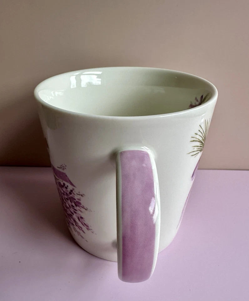 Taza de café PPD ramo de lavanda Nigel Quiney Bone China Foto 2 de 4