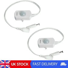 2 Pack PIR Motion Activated Sensor Switch,DC 12V-30V 3A Occupancy Sensor Switch