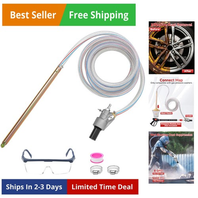 #ad #ad Pressure Washer Sandblasting Kit 5000 PSI Wet Sand Blaster for Pressure Wash... $199.91