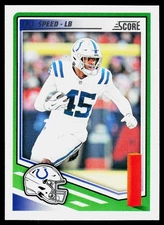 2025 Score E.J. Speed #48 Indianapolis Colts