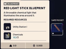 Arc Raiders Red Light Stick blueprint