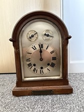 1927 WESTMINSTER CHIMING BRACKET/MANTEL CLOCK