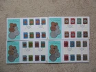 GUERNSEY - 1979 COINS DEFIN. SET COMPLETE TO 20p ON 4 FIRST DAY COVERS,GUTTERS