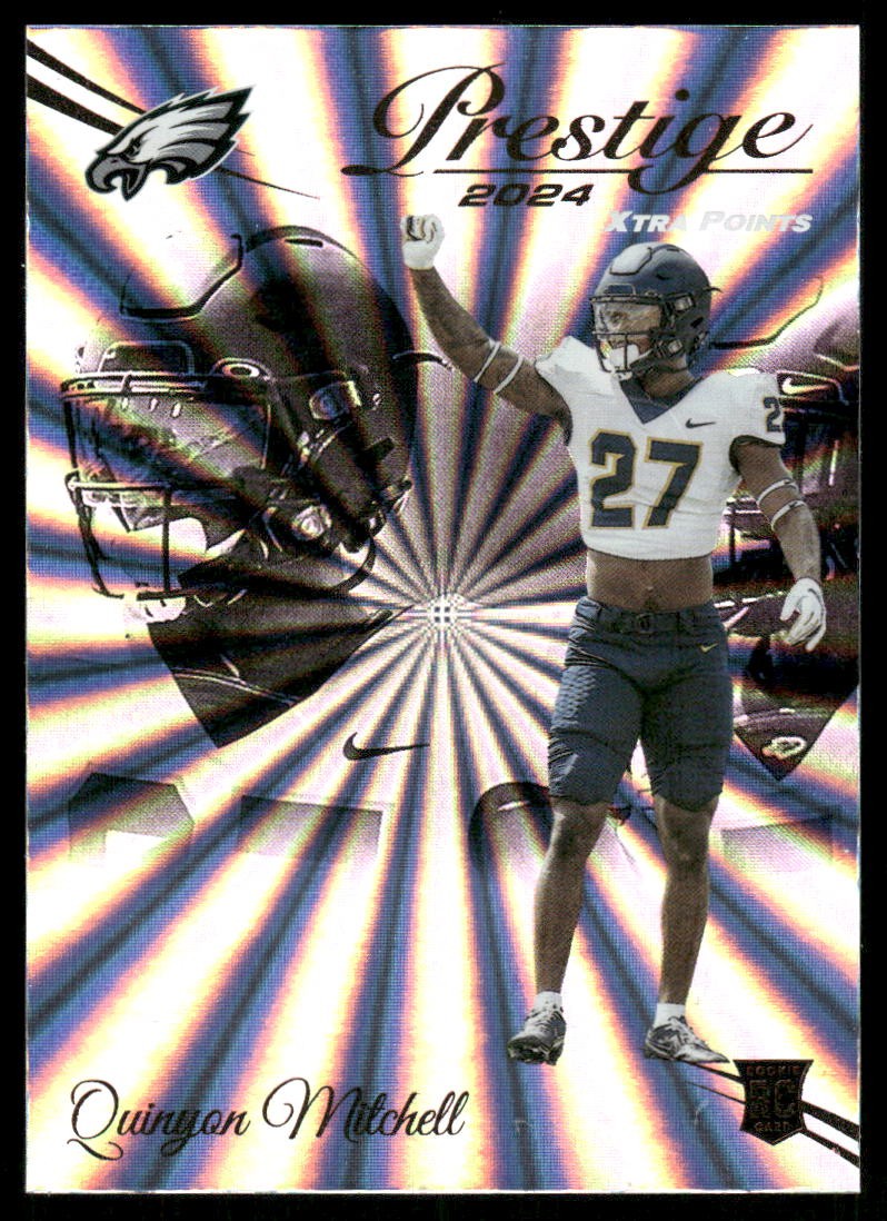Quinyon Mitchell Panini Prestige #320 Sunburst Xtra Points