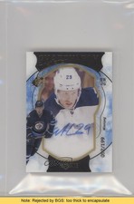 2016-17 SPx Shadow Box Rookies Blue Auto 92/199 Patrik Laine #74 Auto READ b9t