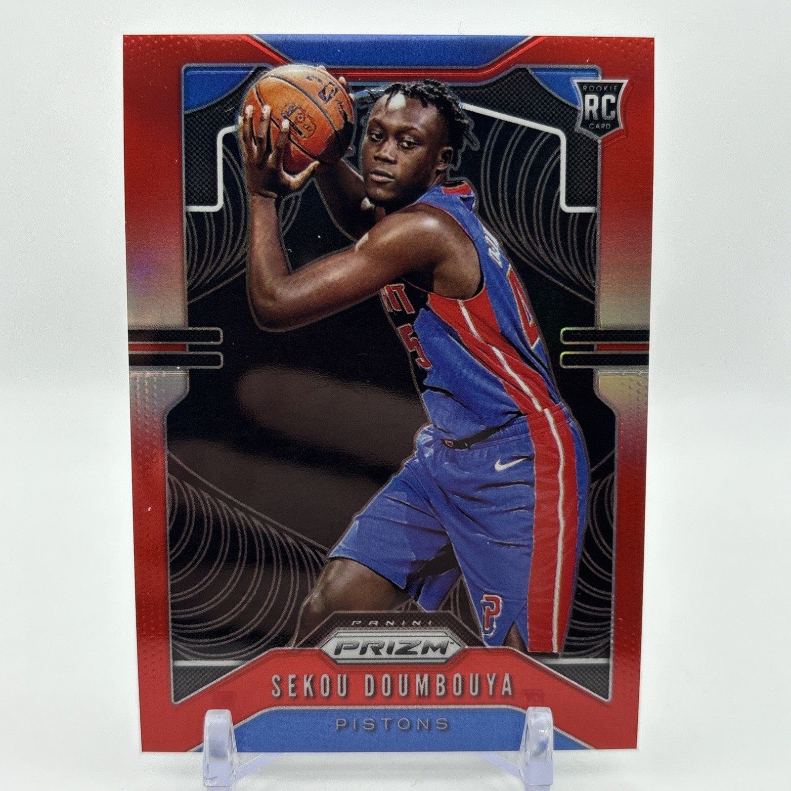 2019-20 Panini Prizm SEKOU DOUMBOUYA Red /299 SP Rookie RC #261