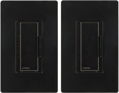Lutron Maestro Dimmer Switch LED+ Digital MACL-153M-RHW Black