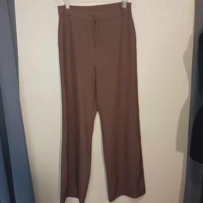 Windsor Wide Leg Dress Pants High Waist Trousers Career Casua