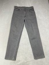 Levi  s 540 Flex Jeans 36x32 Gray Tapered Fit USA Made Denim Comfort Stretch