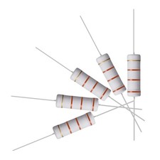 10 Pack 5W 5 Watt Metal Oxide Film Resistor Axile Lead 33K Ohm  5 Tolerance