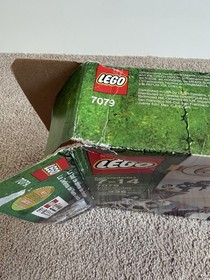 LEGO Castle Drawbridge Defense 7079 Incomplete W BOX Manual Gold Knight Cas415