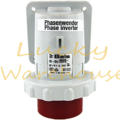 1PCS NEW BALS TYP2607  5P 16A  INDUSTRIAL PLUG FREE SHIP