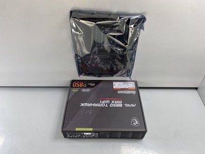MSI MAG B850 TOMAHAWK MAX WIFI Motherboard Socket AM5 ATX DDR5- Black