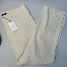 Isabel Marant Women’s NWT Ivory Cropped Pant Size France 42 US 10 Large