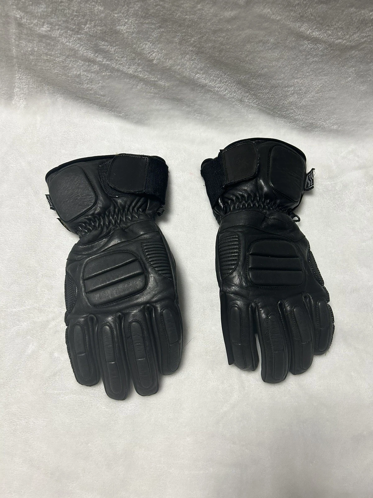 Mens black Bikers Club Thinsulate Thermal Insulation Riding Gloves medium
